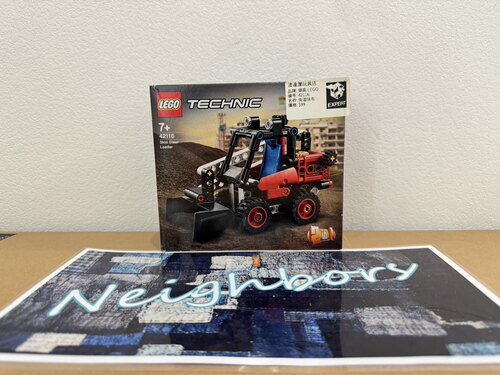 【特价】LEGO乐高42116 科技机械组 滑移装载机 可动变形积木玩具