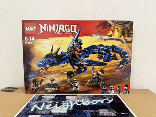 LEGO乐高 70652 幻影忍者系列 雷电暴风神龙 益智拼搭积木玩具