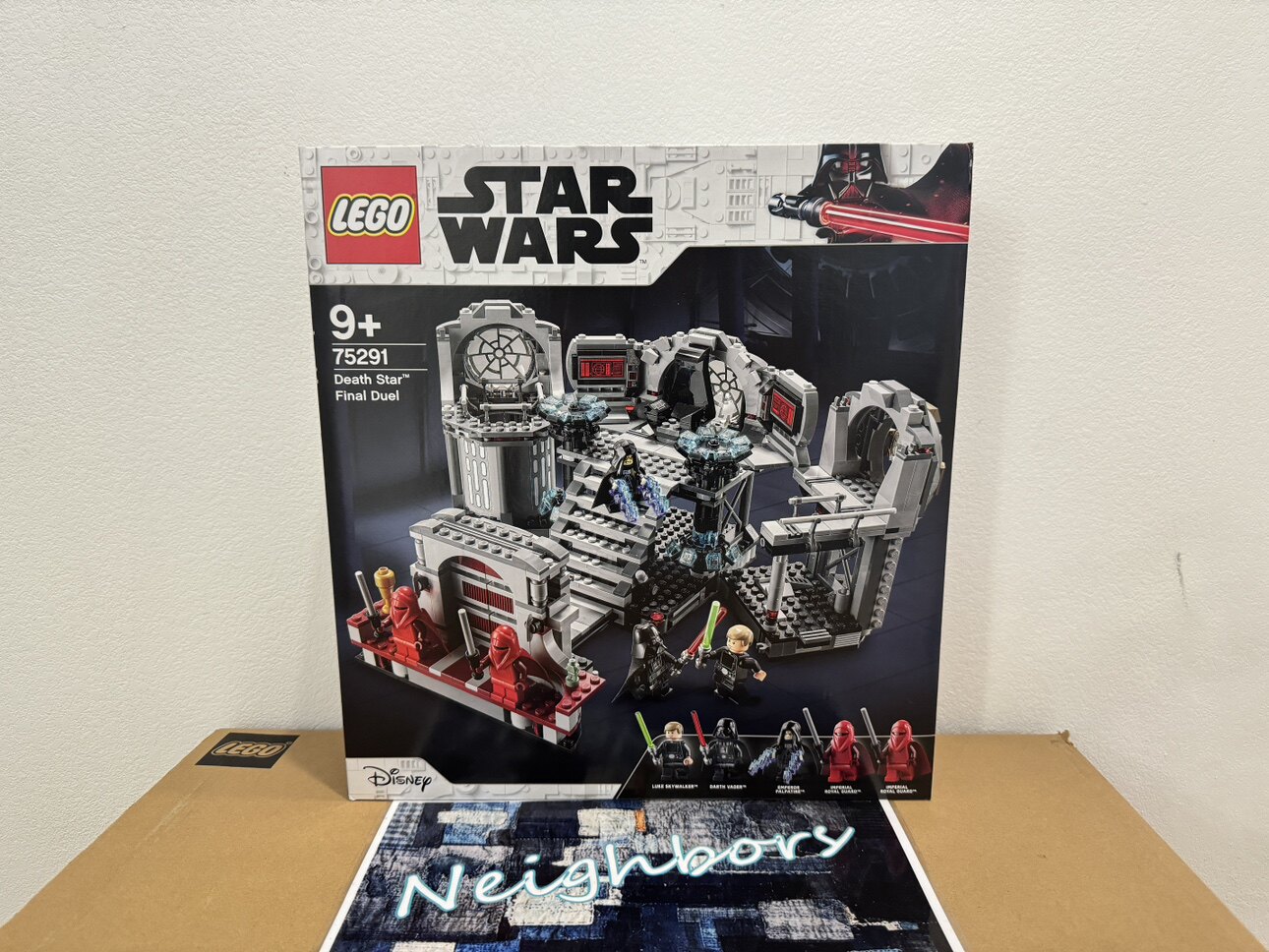 LEGO乐高 75291 星球大战系列 绝版死星决战黑武士 益智积木玩具