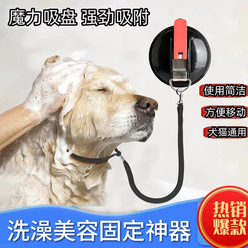 猫咪狗狗洗澡固定绳防挣脱神器