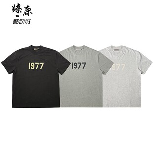 燎原Fear of God Essentials 22SS Tee Iron 1977系列短袖T恤男女
