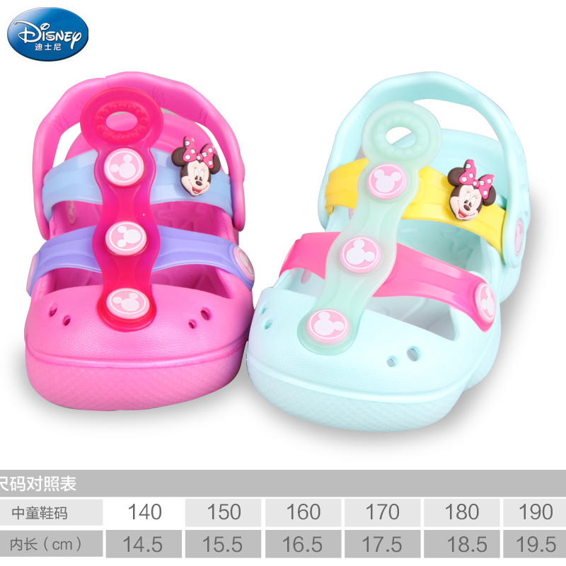 Pantoufles enfants en autre DISNEY pour été - semelle EVA - Ref 1036203 Image 5