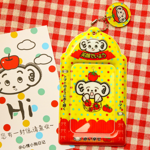 100%番茄原创卡套日系波点古早风