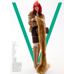 计入销量 V中文版 10月 刘浩存封面 V中文版杂志2025年10/十月 刘浩存封面+内页大片