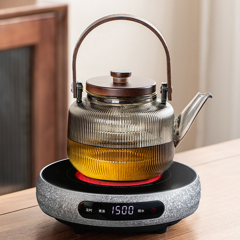 电陶炉煮茶壶家用2025新款耐高温泡茶提梁烧水煮茶器家用茶具套装,餐饮具,茶壶,淘宝优惠券,粉丝福利购,淘宝优惠卷