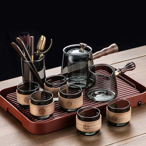 玻璃功夫茶杯茶具套装泡茶壶