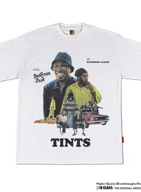 Kendrick Lamar&Feat肯德里克拉马尔美式洗水重磅宽松长短袖T恤潮