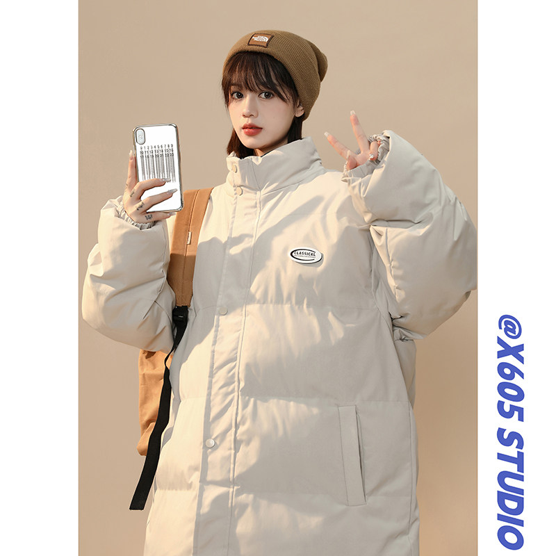 2025冬新款立领宽松棉服女外套冬韩版宽松加厚面包服潮,男装棉衣,星座710