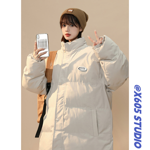 2025冬新款立领宽松棉服女外套冬韩版宽松加厚面包服潮图片