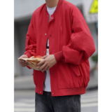 棒球服外套女秋季vintage潮牌高级感女装宽松夹克7011p88控108，男装夹克，星座710