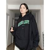 新款纯棉连帽灰色卫衣女秋冬加绒加厚宽松潮ins春秋WY03P58，商品下架区，星座710