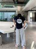 2025夏季男士短袖T恤圆领落肩宽松260g简单印花衣服DT20P30，男装T恤，星座710