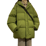 棉服女款2025年新款冬季连帽加厚棉衣高级感派克服外套棉MY05P88，男装棉衣，星座710