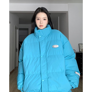 2024冬季新款立领宽松棉服女外套冬韩版加厚面包服710MY03P88图片