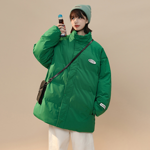 2024冬季新款立领宽松棉服女外套冬韩版宽松加厚面包服MY03P88图片