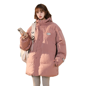 2025冬季女士棉服中性学生面包服棉袄外套棉衣短款棉服710MY01P88图片