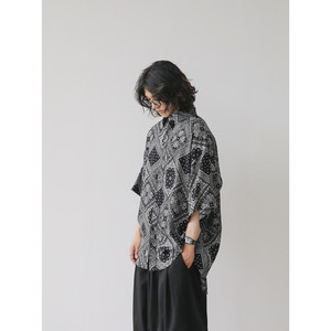短袖衬衫男夏季日系cityboy上衣高级感七分袖衬衣服3413P45特价图片
