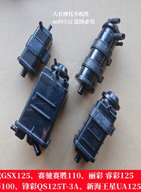 适用铃木GSX125赛驰QS110韵彩100T-A丽彩锋彩QS125T-3A 碳罐 净化