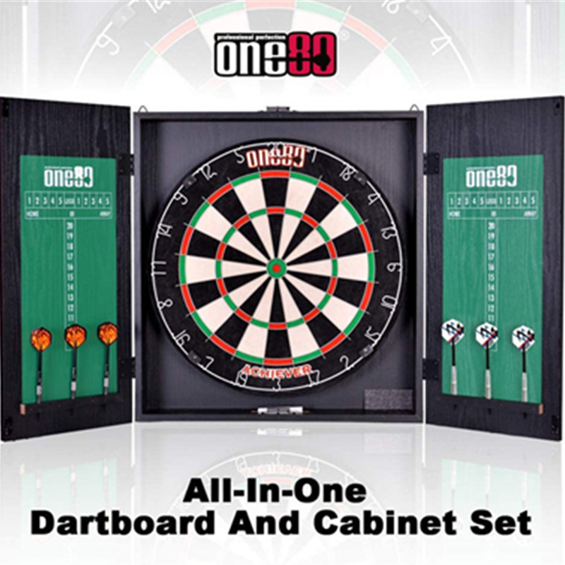 ONE80飞镖盘德国品质配木箱