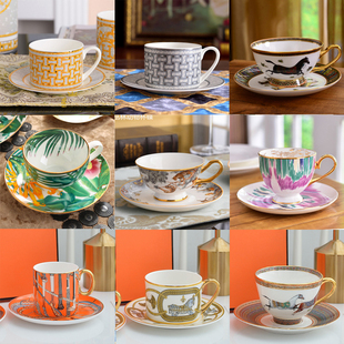 欧式咖啡杯陶瓷骨瓷套装西式英式茶具茶杯套装英式下午茶零食碟