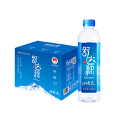 舒达源 克东天然苏打水无气0添加弱碱性饮用矿泉水400ml 12瓶整箱