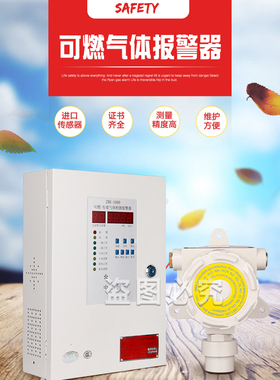 安福ZBK-1000可燃气体报警器厂家直销 4888A天然气报警器供应