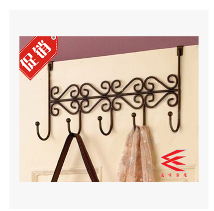 创意铁艺门后挂钩无痕粘钩强力衣架浴室挂衣钩子壁挂免钉衣挂衣服在类目 住宅家具, 架类, 衣帽架中 - 来自Buy2taobao.com提供专业的淘宝代购服务