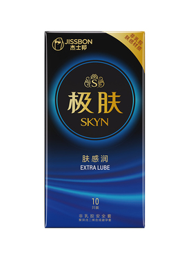 杰士邦-SKYN极肤肤感润【1只/4只/6只/10只装】避孕套/安全套