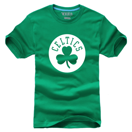 夏季凯尔特人logo球衣训练服小托马斯皮尔斯加内特纯棉短袖T恤