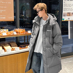 主推 加厚情侣羽绒服外套男女 90白鸭绒羽绒被艺考长款