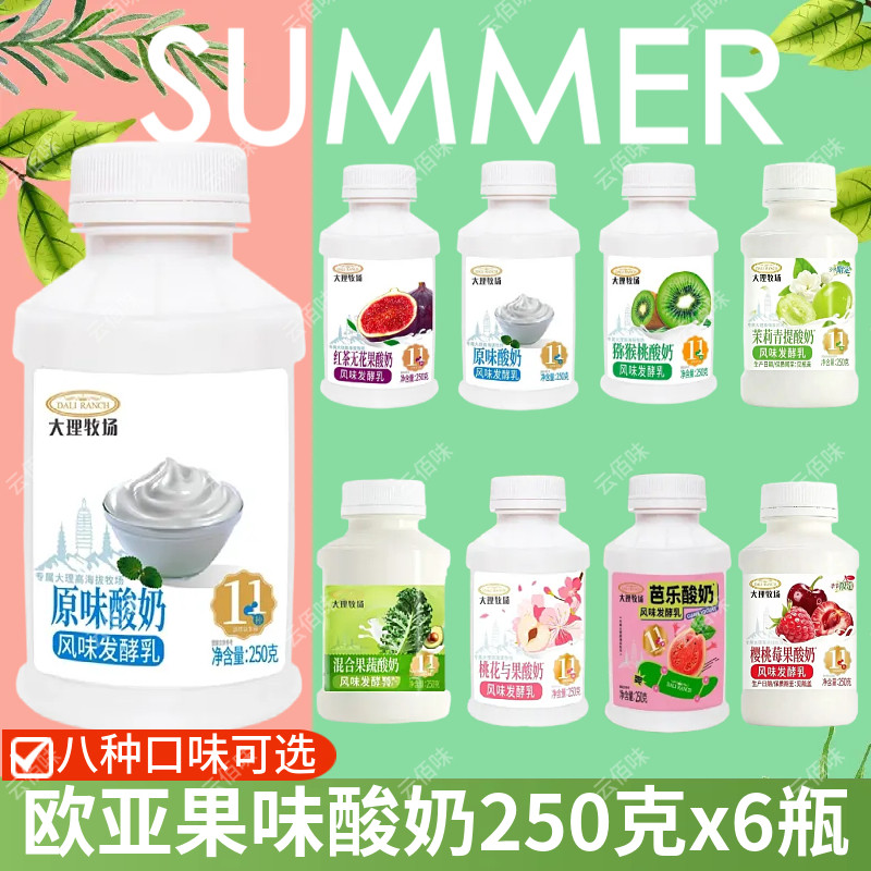 大理欧亚原味酸奶250g*12瓶