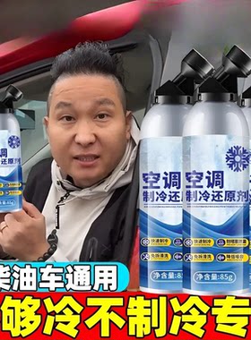 【车主推荐】免拆卸强制冷车载冰点空调还原剂节能环保降温神器雪