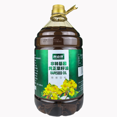 陕西富平县832扶贫产品 荆山缘农家纯正菜籽油5L纯正菜籽油