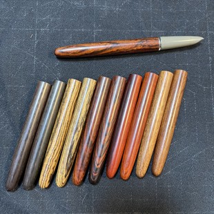 英雄616笔杆 适配中号  永生613笔杆 笔尾配件 红木钢笔杆 紫檀木