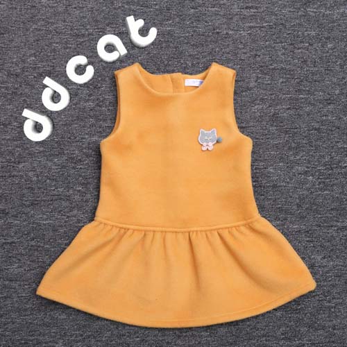 品牌童装 秒杀价女童秋冬季呢料背心裙女孩可爱毛呢公主裙连衣裙