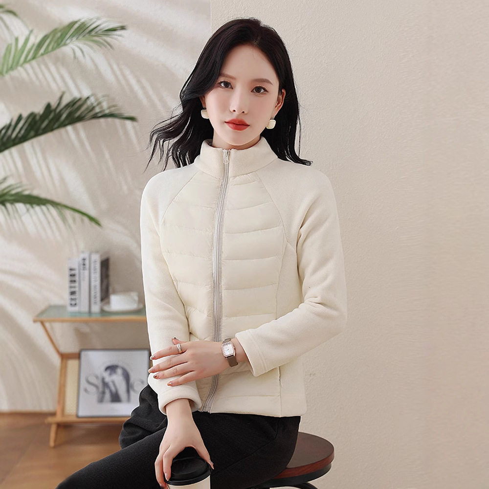 有口袋新款轻薄羽绒棉服女户外运动健身服薄款登山瑜伽外套薄棉衣,运动/瑜伽/健身/球迷用品,瑜伽外套,淘宝优惠券,粉丝福利购,淘宝优惠卷