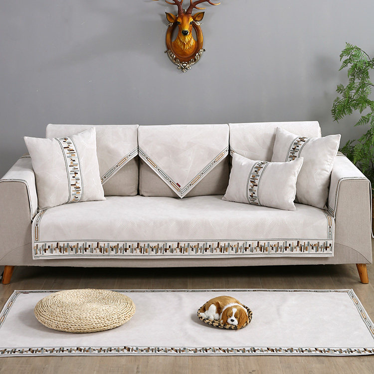 北欧简约现代沙发垫四季通用坐垫盖布沙发套罩巾防滑纯色时尚多色,居家布艺,沙发垫,淘宝优惠券,粉丝福利购,淘宝优惠卷