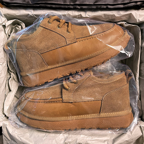 桑坡村正品羊皮毛一体雪地靴男女款冬季2025户外加绒户外锁温棉鞋