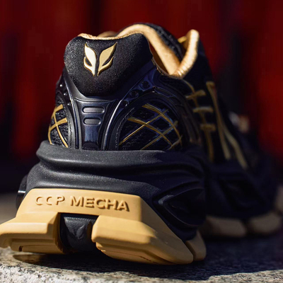 马年限定正品聚财金异瞳猫眼机甲老爹鞋2026情侣款百搭厚底休闲鞋