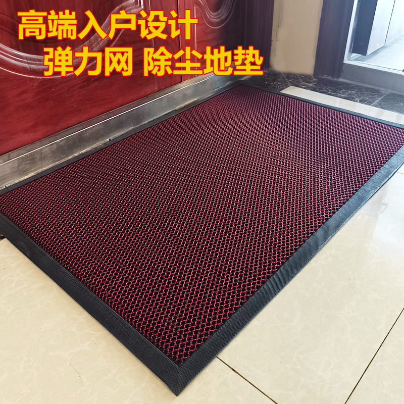 高端尼龙弹力镂空地垫入户门进门脚垫别墅门垫防滑耐磨蹭土耐脏