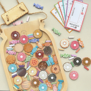 磁性小红花奖励贴纸玩具儿童成长自律表行为计划记录表养成好习惯