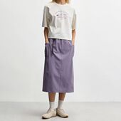 Skechers斯凯奇春夏日常高腰半身吸湿速干A字裙工装 裙P226W052