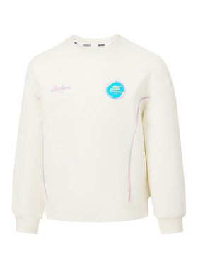 Skechers斯凯奇秋冬女童纯色百搭舒适圆领针织套头卫衣P126G020