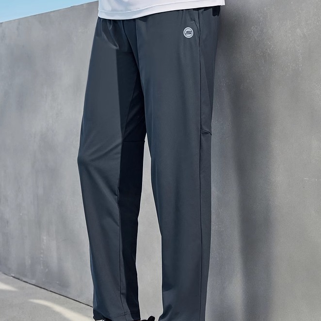 Skechers斯凯奇男士夏季弹力凉感吸湿防晒运动休闲长裤P224M054