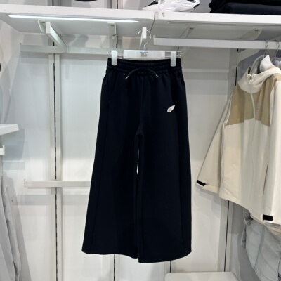 Skechers斯凯奇女童秋冬季宽松时尚柔软舒适休闲直筒长裤L126G058