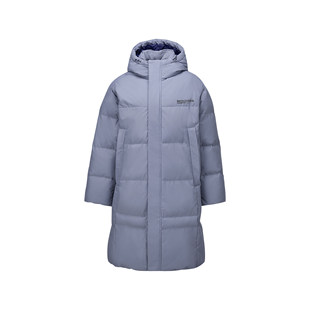 Skechers斯凯奇秋冬男女同款防风保暖百搭长款羽绒服外套L425U014