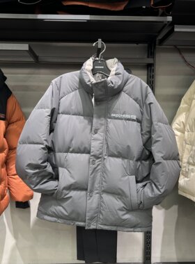 Skechers斯凯奇男女同款百搭舒适保暖御寒短款立领羽绒服L425U008