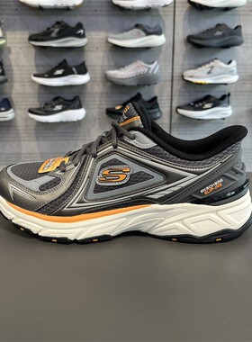 Skechers斯凯奇夏季男士新款舒适百搭透气缓震休闲运动鞋233156