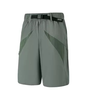 Skechers斯凯奇夏季男士吸汗速干梭织休闲运动工装短裤P225M075