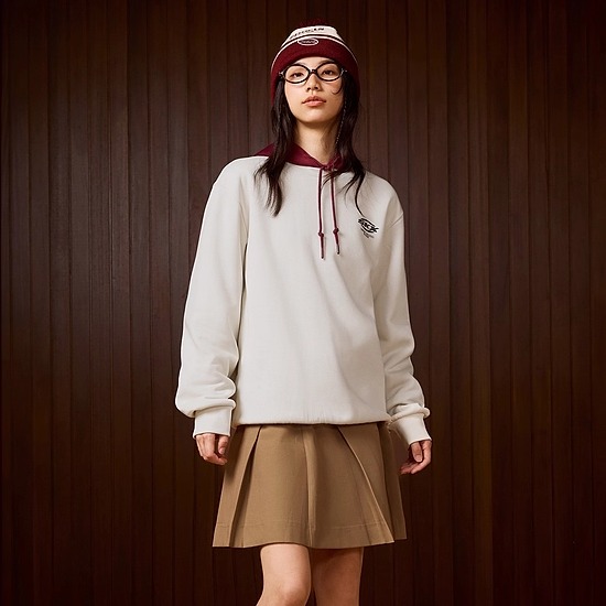 Skechers斯凯奇秋冬男女同款时尚百搭保暖针织套头卫衣P424U031